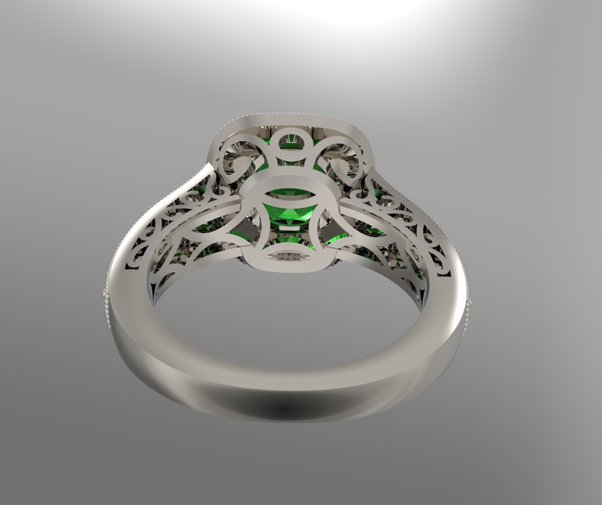 Model 167 Ring 3D print model_4