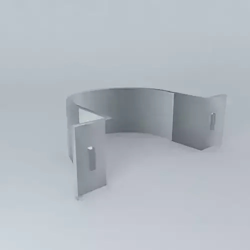 Copper pipe strap with screws