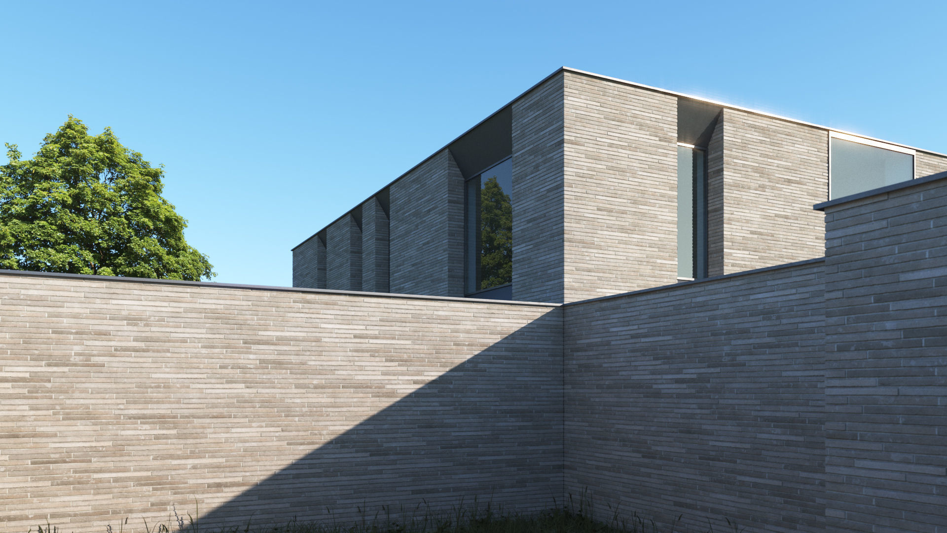 Roman brick wall texture large surface Texture_1