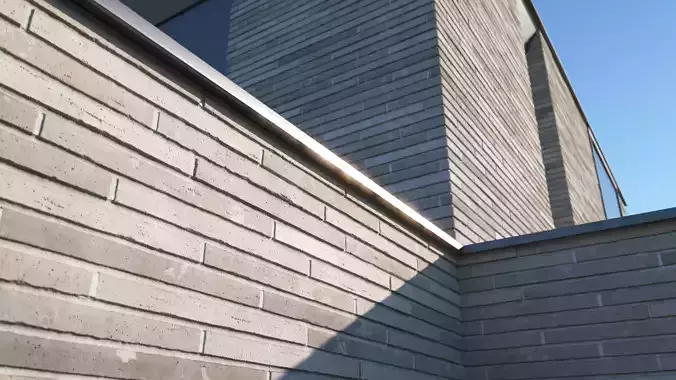 Roman brick wall texture large surface