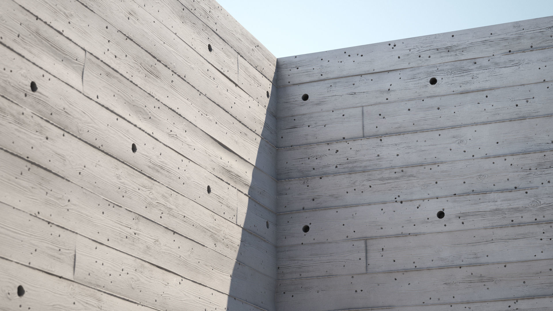 Board formed concrete wall texture large surface Texture_1