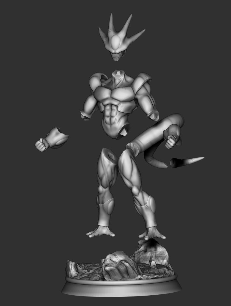 Cooler  Dragon Ball z - 3d print model 3D print model_5