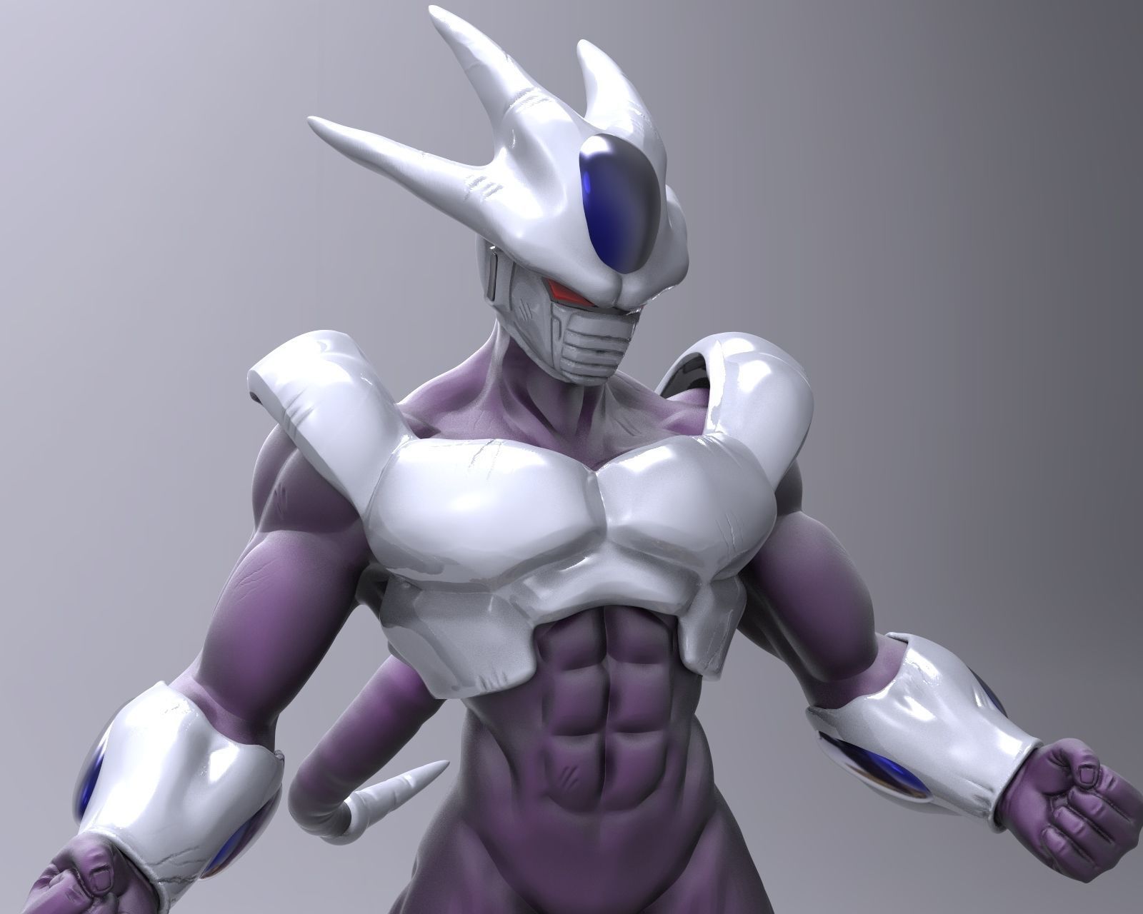 Cooler  Dragon Ball z - 3d print model 3D print model_4