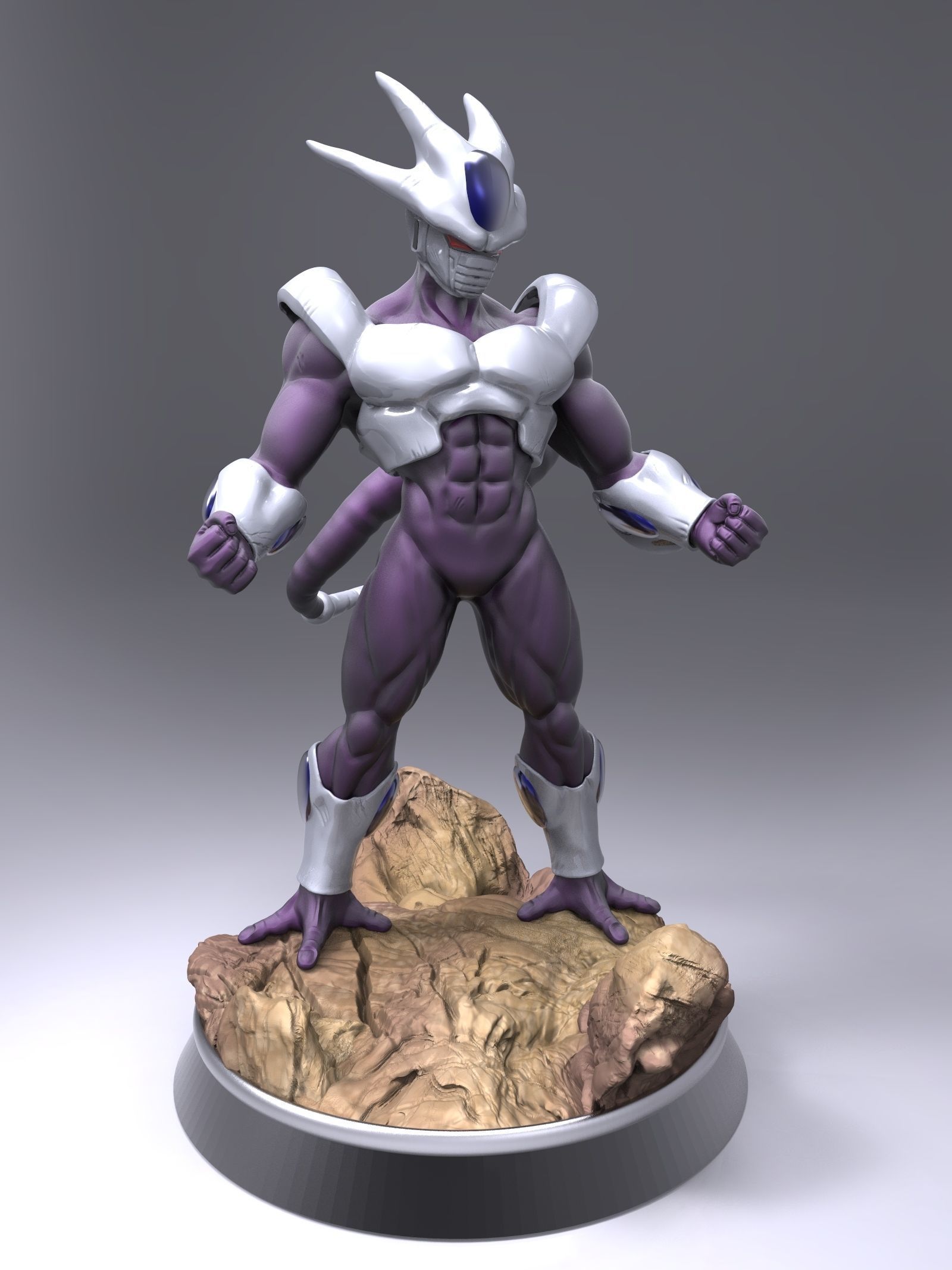 Cooler  Dragon Ball z - 3d print model 3D print model_1