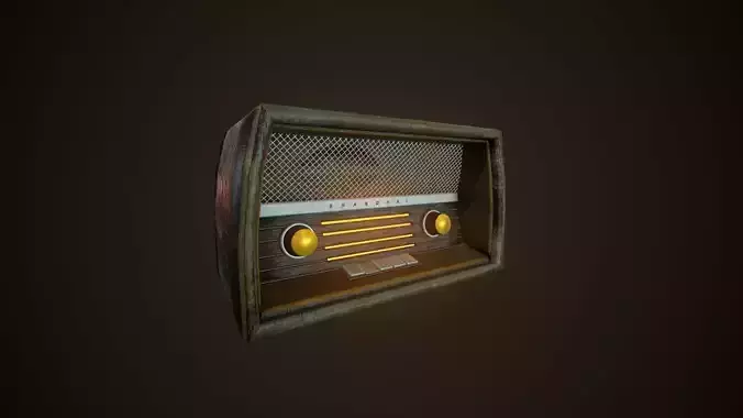 Radio funk 3D model