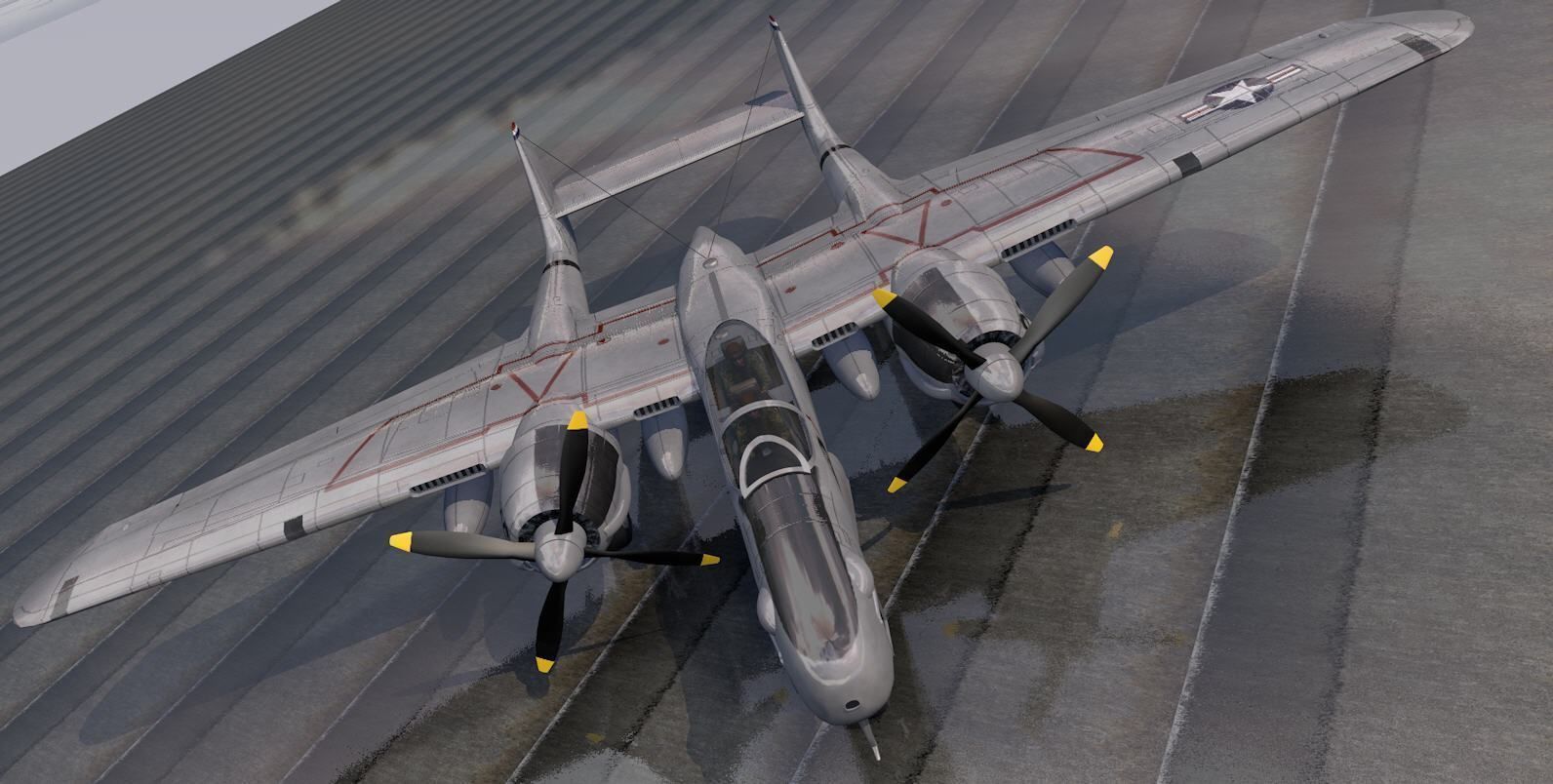 Northrop F-15 Reporter Collection 3D model_11