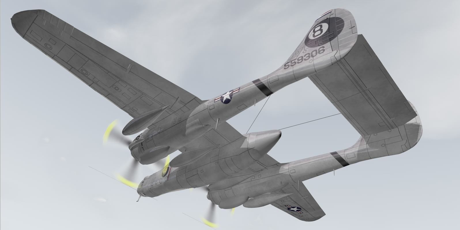 Northrop F-15 Reporter Collection 3D model_13