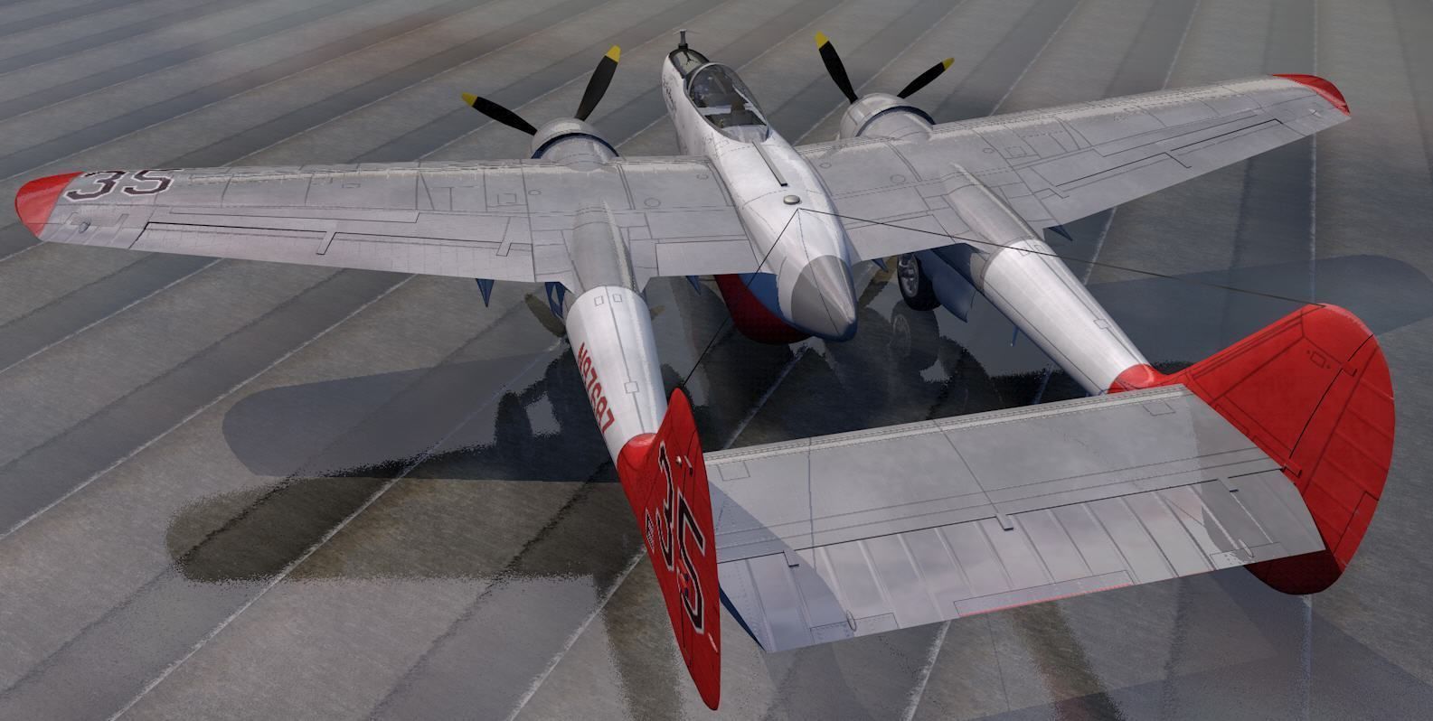 Northrop F-15 Reporter Collection 3D model_4