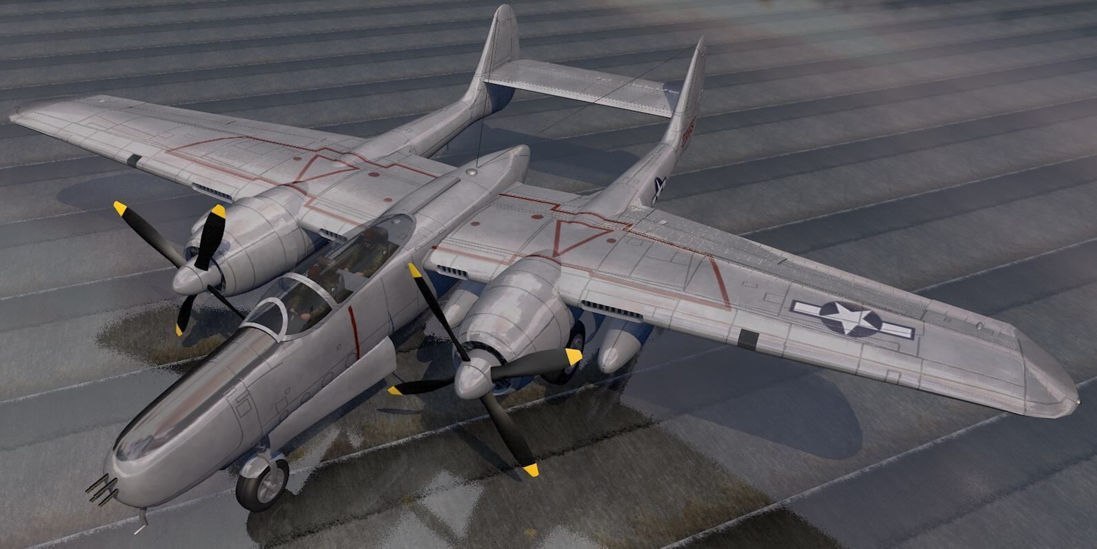 Northrop F-15 Reporter Collection 3D model_14