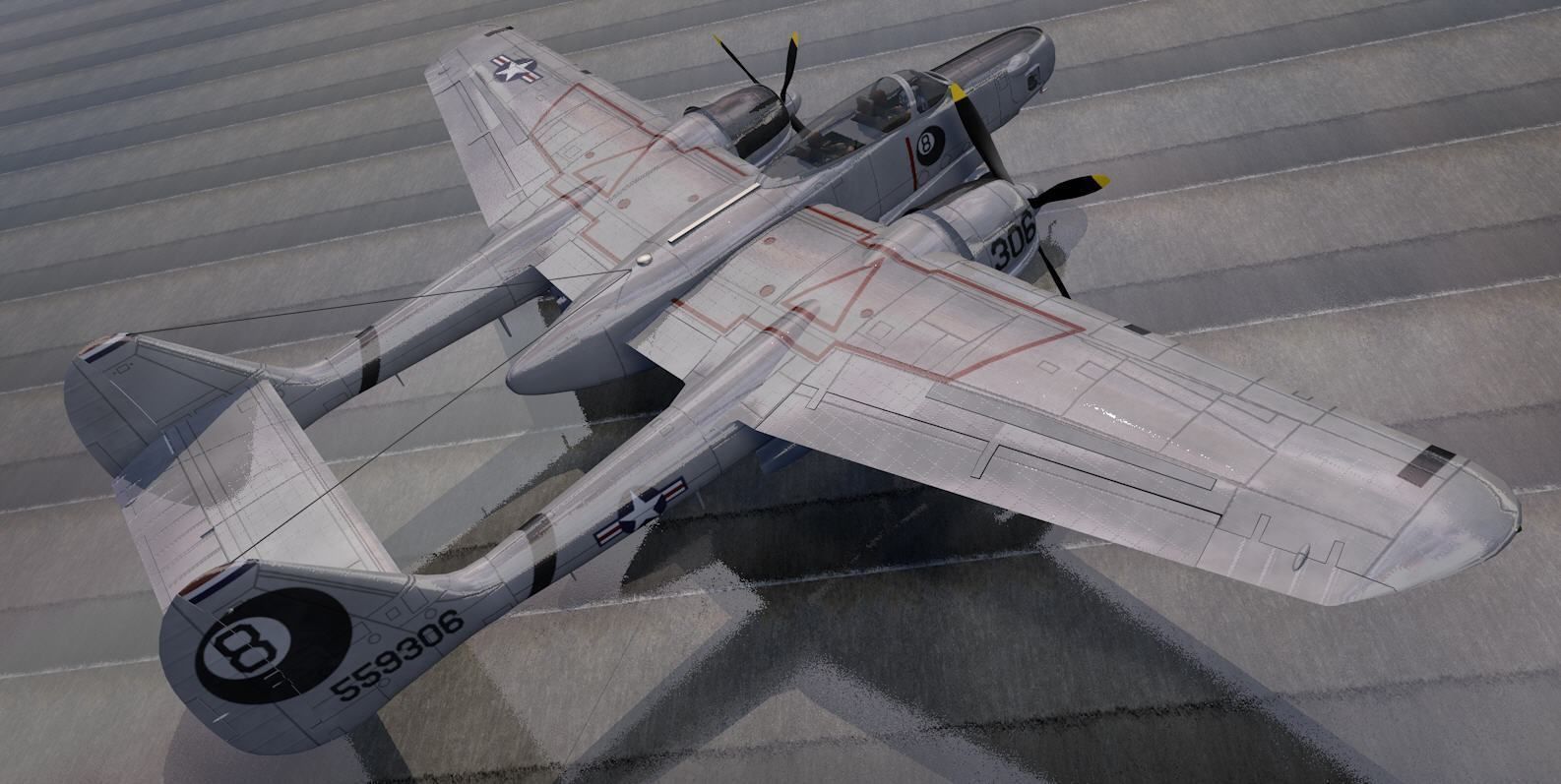 Northrop F-15 Reporter Collection 3D model_10