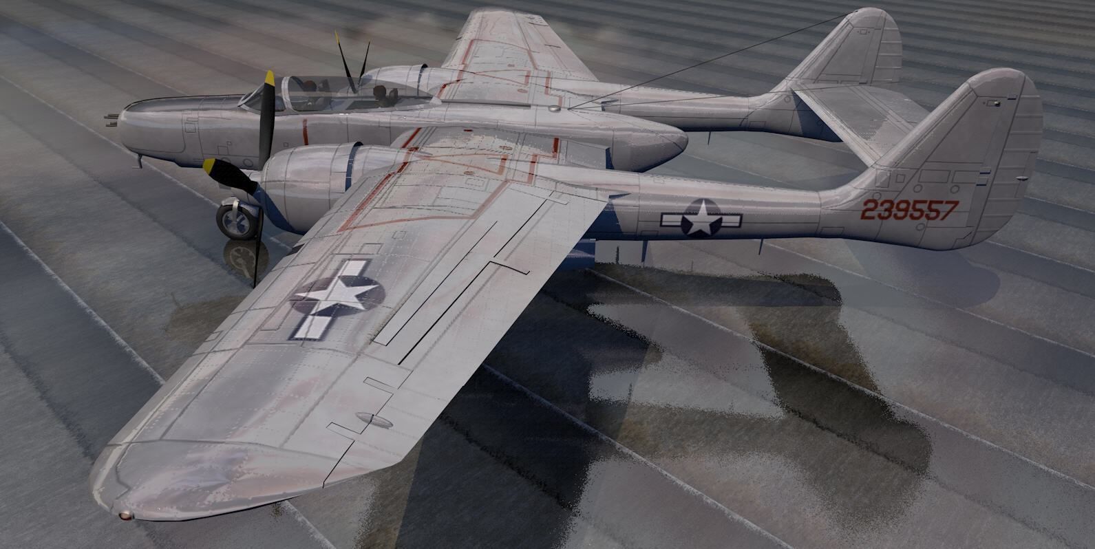 Northrop F-15 Reporter Collection 3D model_16