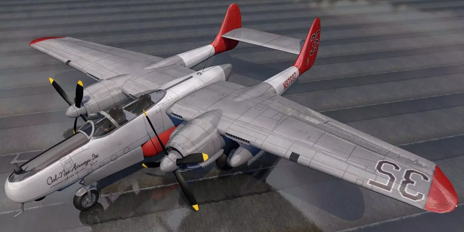 Northrop F-15 Reporter Collection 3D model_0