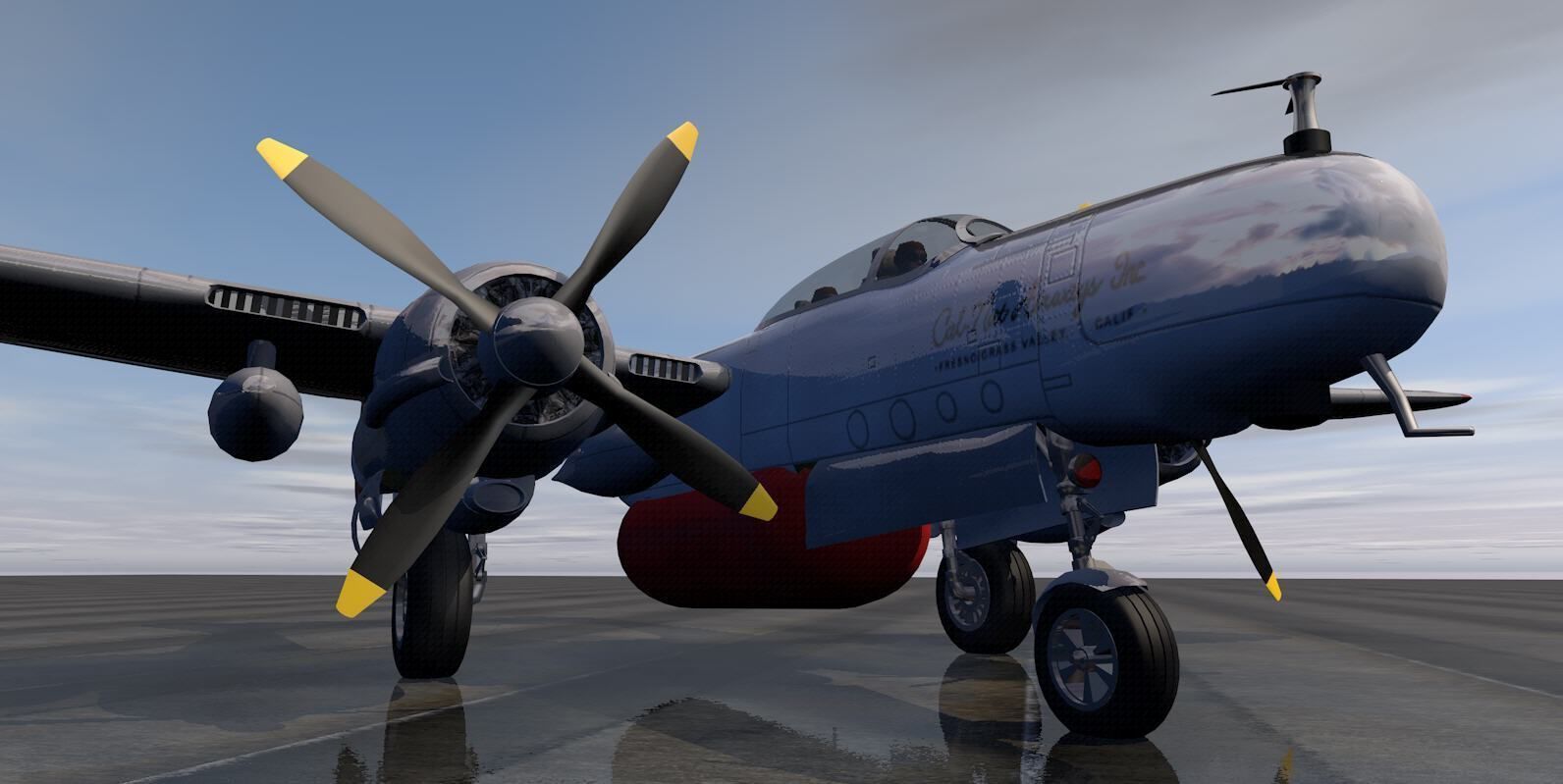 Northrop F-15 Reporter Collection 3D model_3