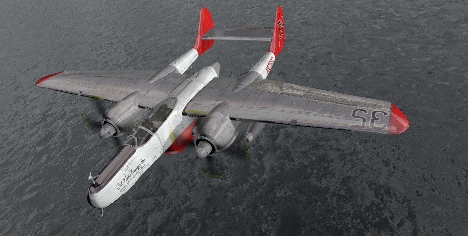 Northrop F-15 Reporter Collection 3D model_5