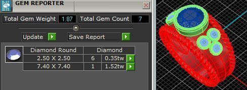 Fancy Ring  3D print model_4