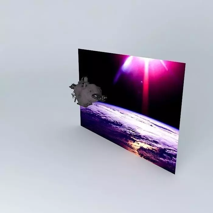 Defense Station Delta Class HD82-213 3D model_0