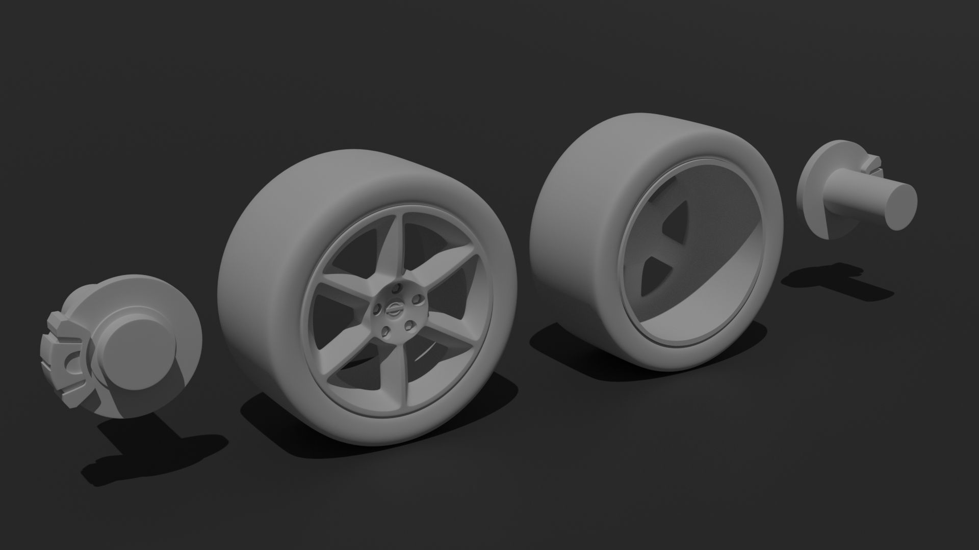 Nissan 350Z 3D print model_8