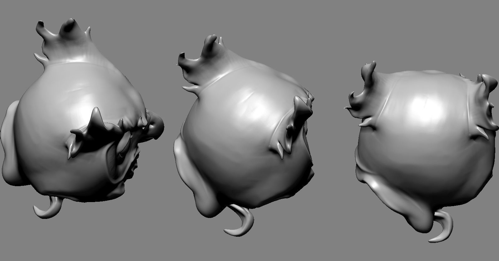 Owl Bird 3D print model_3