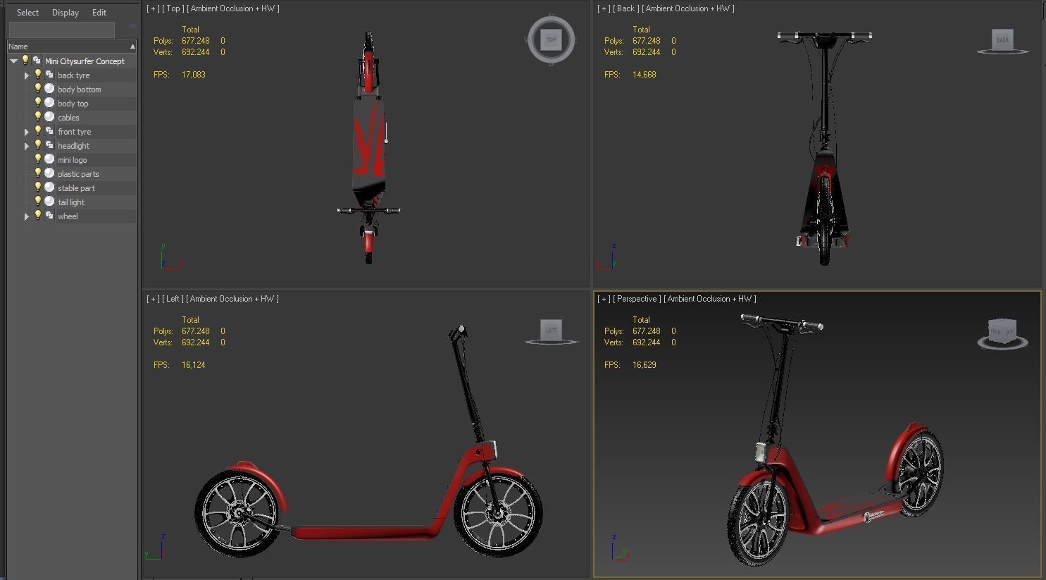 Mini Citysurfer Concept 3D model_11