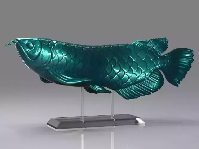 Arowana koi fish 3D print model
