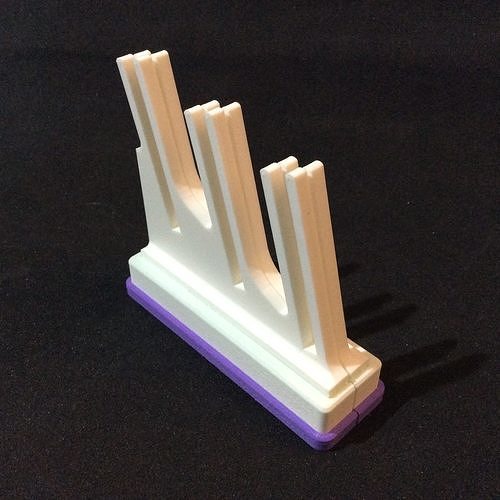 Folding Card Display Stand 3D print model