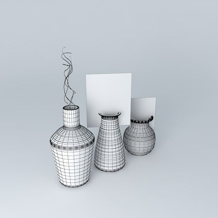 VASES 03 Free 3D model_4