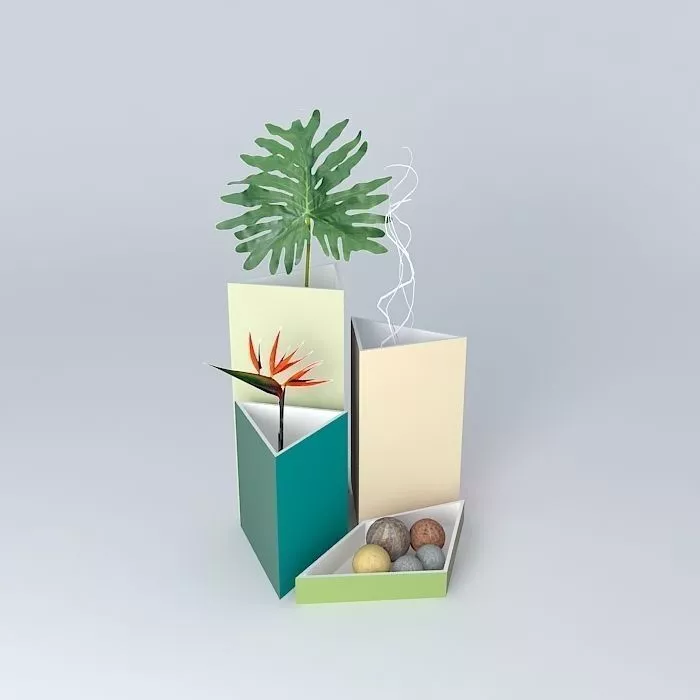 VASES for flowers Free 3D model