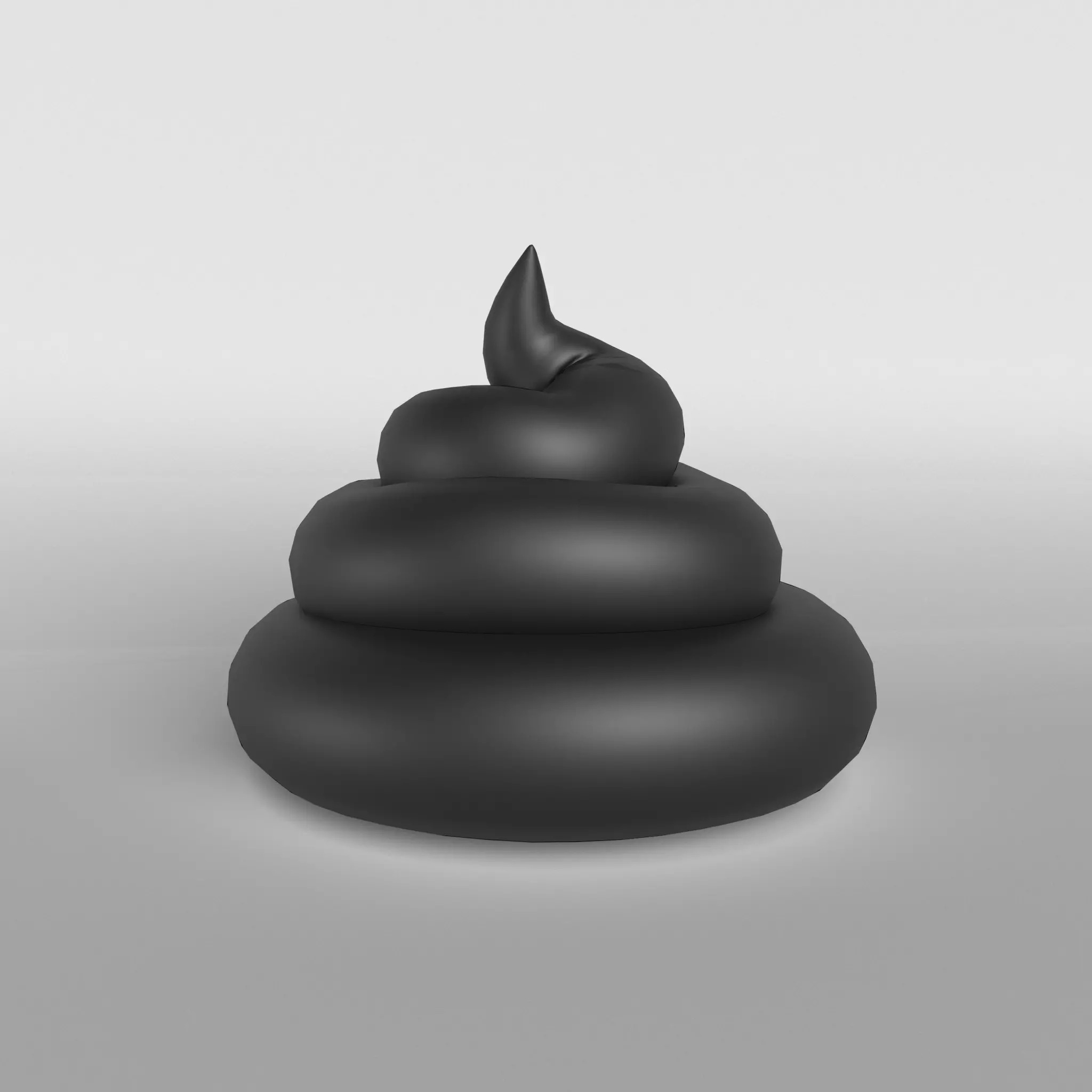 Pile of Poo v1 004 Low-poly 3D model