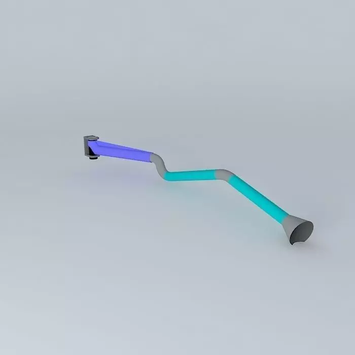 ELP suction arm with head Free 3D model