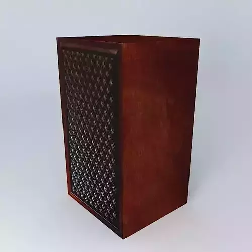 4 way Stereo Speaker dark cherry wood