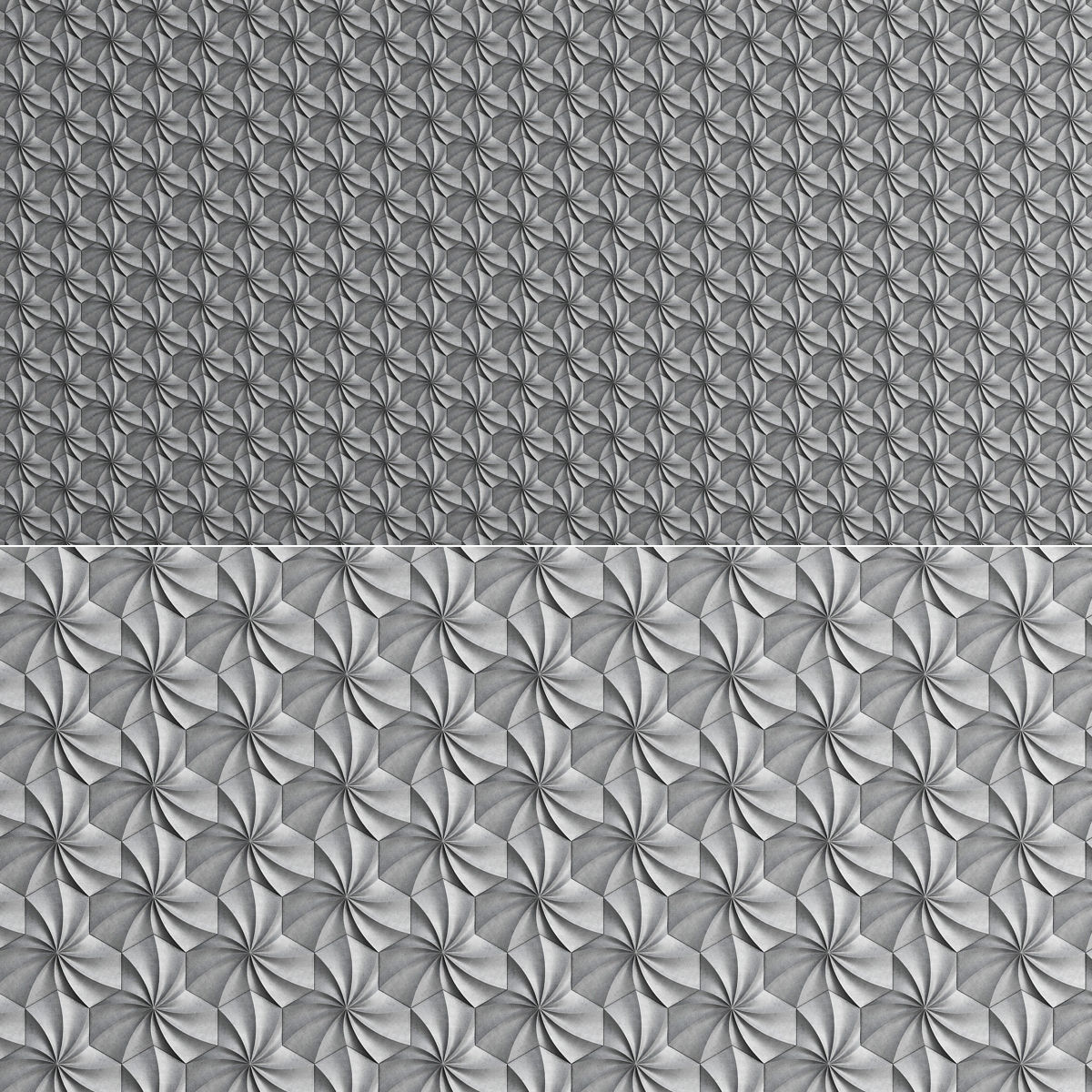 Wall 3d panel collection low poly 3d model Low-poly 3D model_16