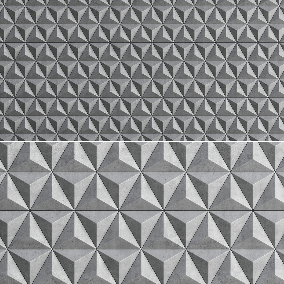 Wall 3d panel collection low poly 3d model Low-poly 3D model_8