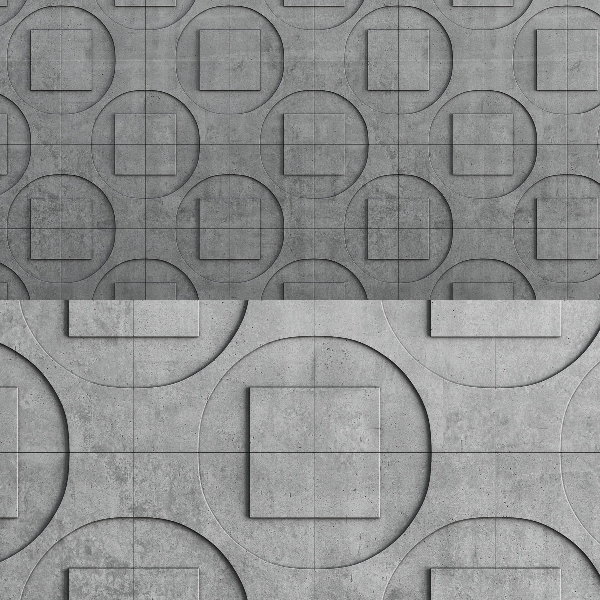 Wall 3d panel collection low poly 3d model Low-poly 3D model_12