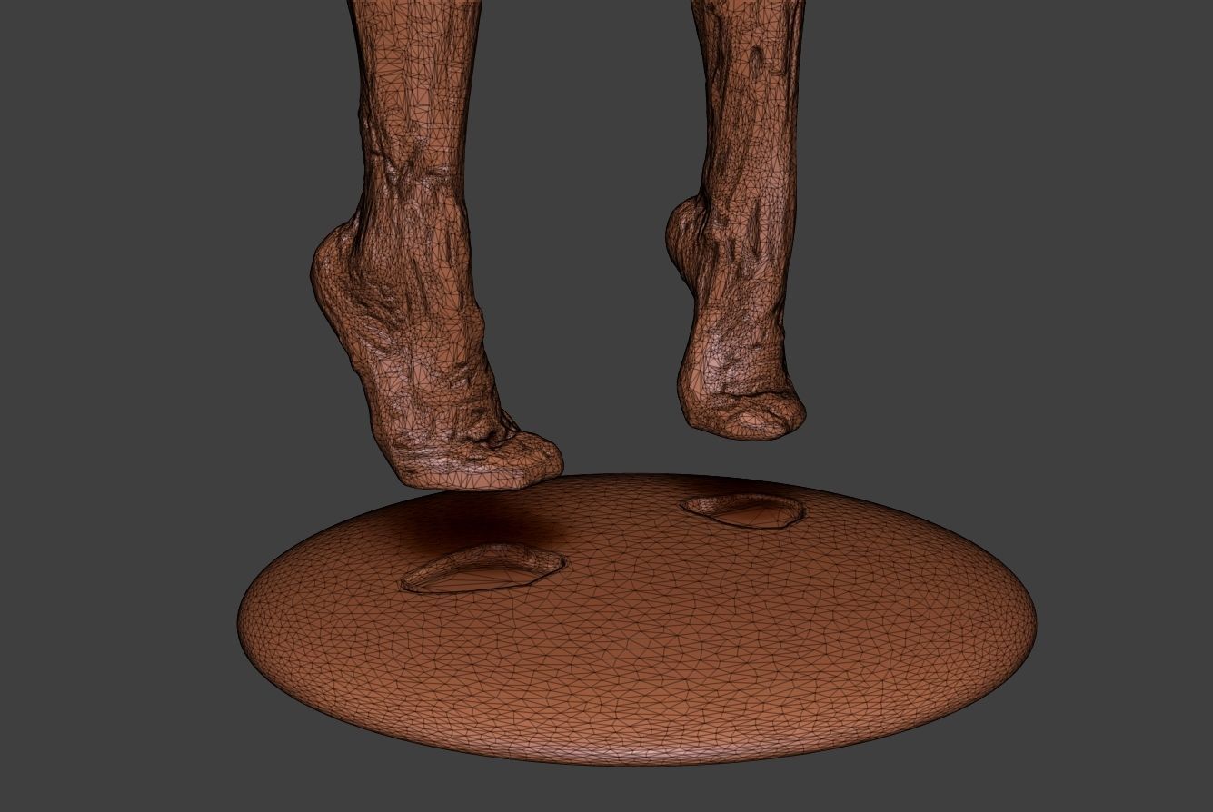 Clay Girl 3D print model_15