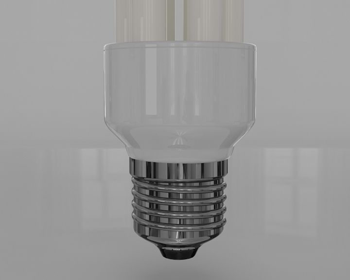 LED Bulb Light 3D model_6