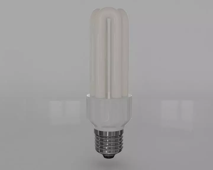LED Bulb Light 3D model_0