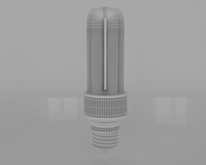 LED Bulb Light 3D model_1