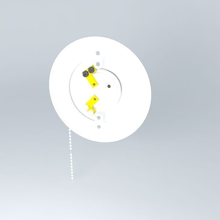 Porcelain lamp Free 3D model_1