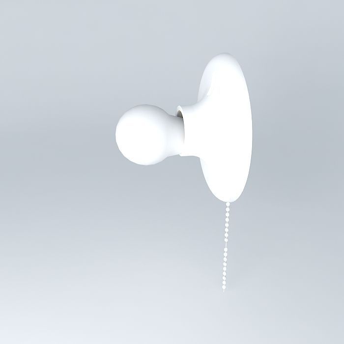 Porcelain lamp Free 3D model_2
