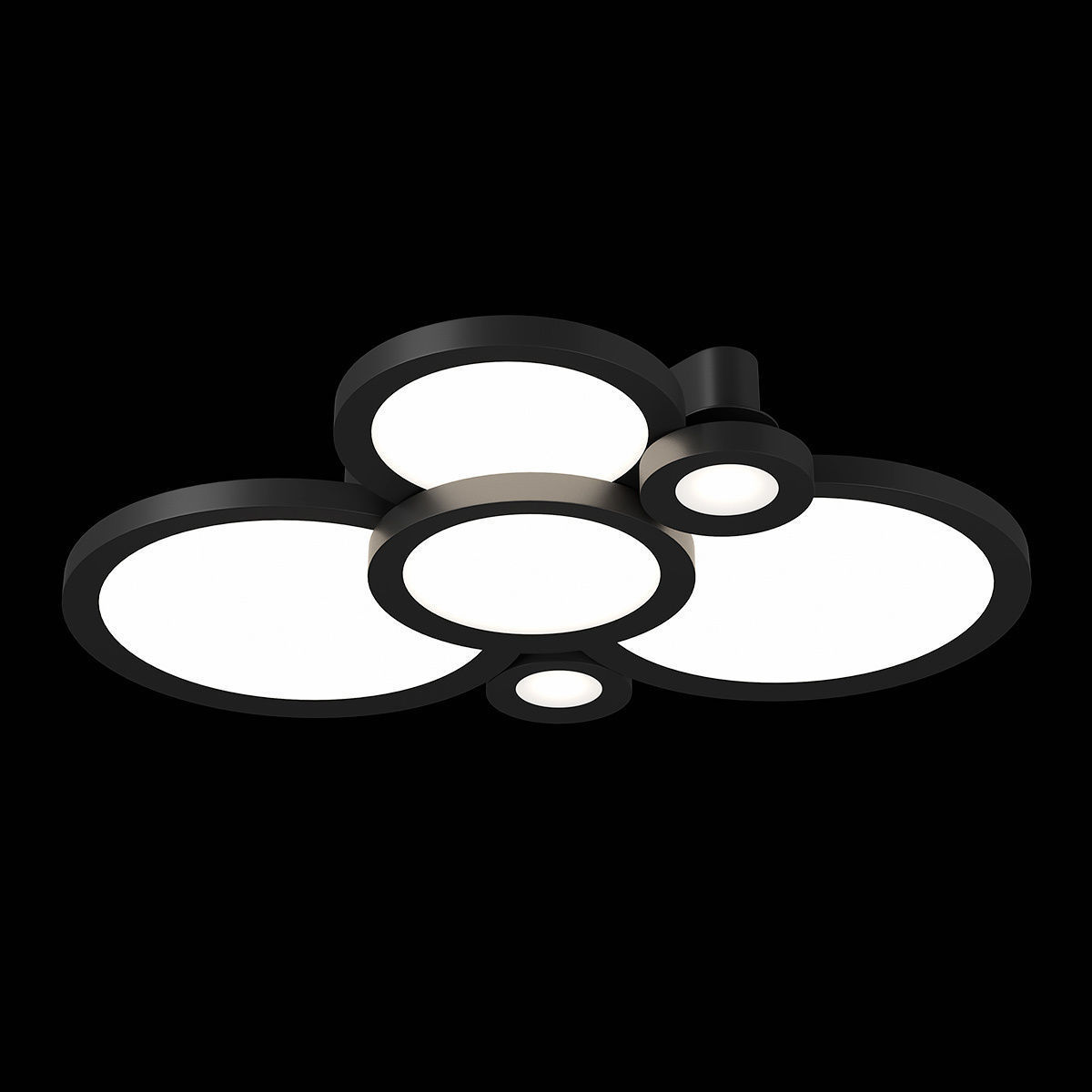 749081 Breve Lightstar Ceiling chandelier 3D model_1