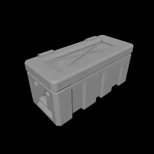 simple Box Free 3D model