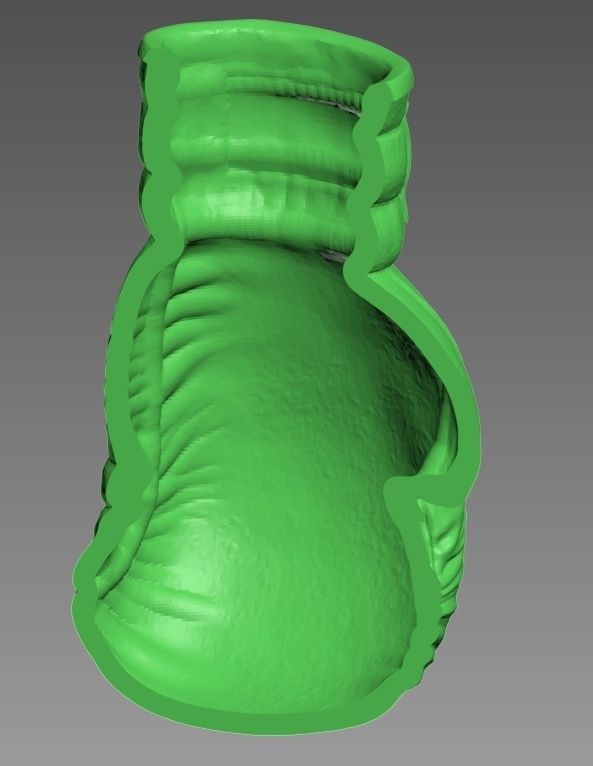BoxingGlove-pendant boxing glove 3D print model_11