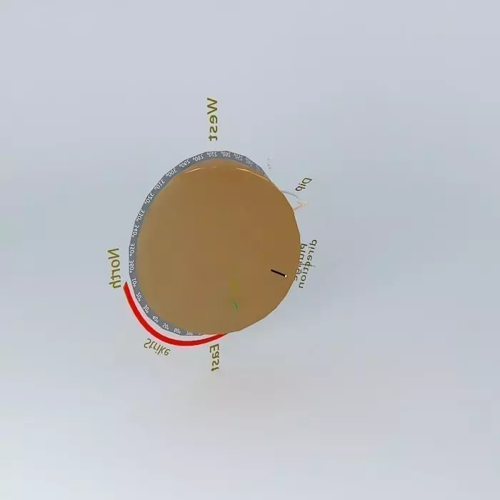 Stereonet Projection Free 3D model
