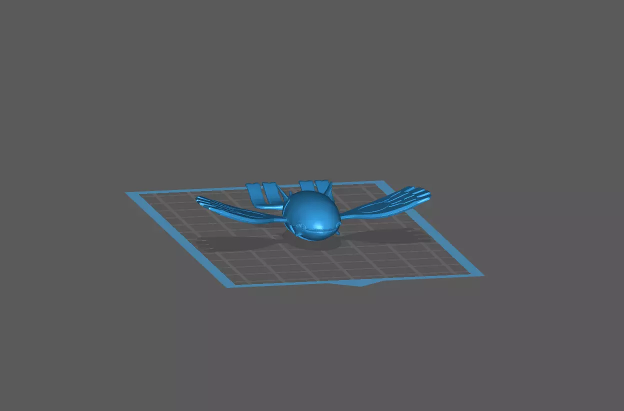 Kyogre Pokemon HD 3D print model_0