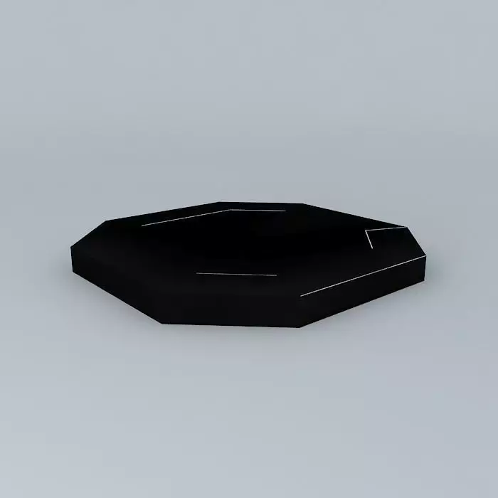 Oktágono mirror 115 Porada 3D model_0