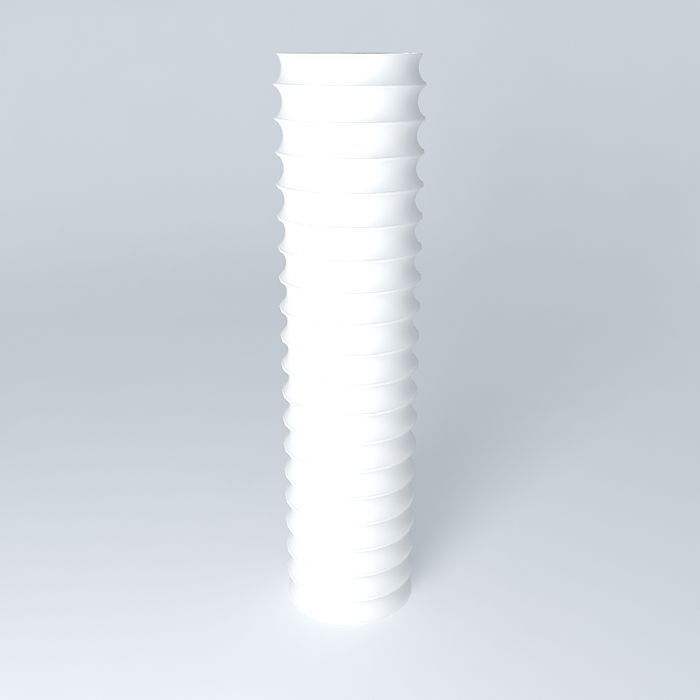 Flexible pipe Free 3D model_1