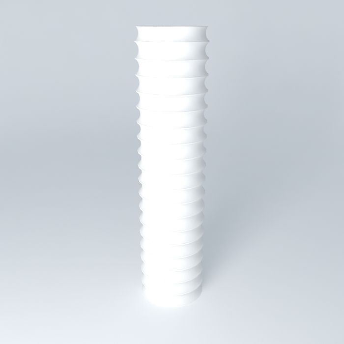 Flexible pipe Free 3D model_2