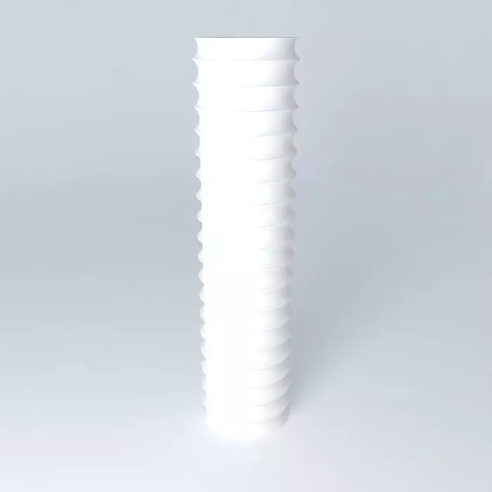 Flexible pipe Free 3D model_0