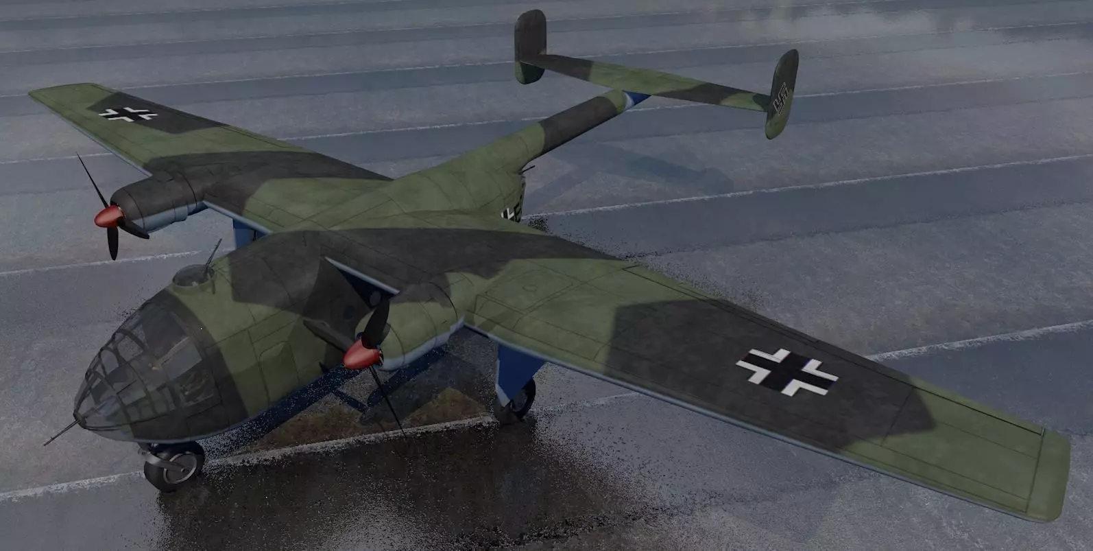 Arado Ar-232A 3D model
