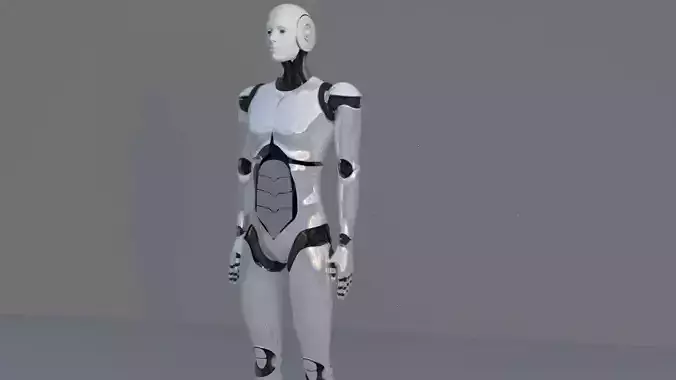 robot humanoid 3D model
